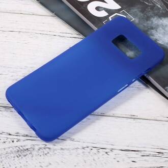 Blauw flexibel hoesje voor de Samsung Galaxy S8