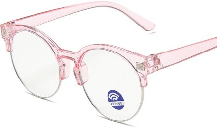 Blauw Licht Kids Bril Voor Jongen & Meisje Kind Ronde Frame Transparante Zonnebril Anti Glare Computer Bril UV400 3