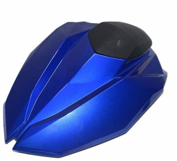 Blauw Motorfiets Achterlichten Duopassagier Hard Seat Cover Cowl Kuip Seat voor Kawasaki Ninja Z800 Z 800