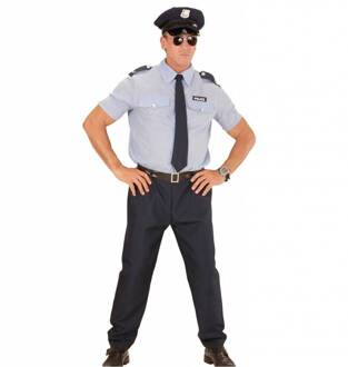 Blauw politie agent kostuum voor mannen - Volwassenen kostuums