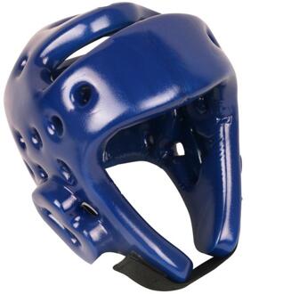 Blauw Rood Zwart Mma Helm Volwassen Mannelijke Vrouwelijke Vechten Muay Thai Kick Boxing Training Helm Hoofddeksel Sanda Protector Guard Blauw / S