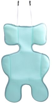 Blauw/Roze 3D Baby Paraplu Kinderwagen Mat Verdikte Universele Kind Kinderwagen Seat Rocking Chairmat Baby Outdoor Gereedschap Ivoor