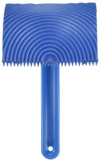 Blauw Rubber Houtnerf Verf Roller Diy Graining Schilderen Graan Patroon Tool Tool Muur Met Roller Thuis Schilderen Handvat Woo t8N8 MS18B