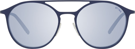 Blauw Unisex Zonnebril