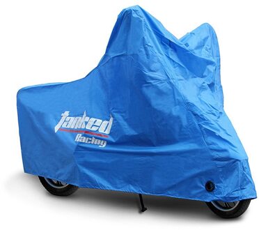 Blauw Waterdicht Motorfiets Covers Alle Seizoenen Dust Regen Sneeuw Uv Bescherming Moto Scooter Beschermende Cover