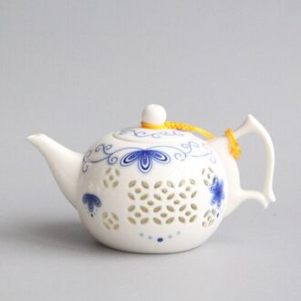 Blauw-Wit Prachtige Keramische Theepot Waterkokers Thee Cup Porselein Chinese Kung Fu Thee Set Drinkware Mj