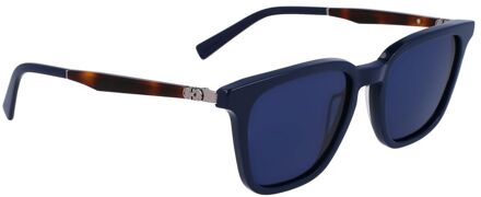 Blauwe Acetaat Zonnebril