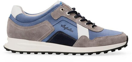 Blauwe Australian Veterschoenen Rebound Nubuck Donkerblauw - 44