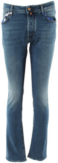 Blauwe Bard Slim Jeans voor heren Jacob Cohën , Blue , Heren - W31,W34