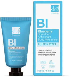 Blauwe Bes Superfood Antioxidant Lichaamsbevochtiger 30ml - maat