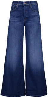 Blauwe Bootcut Jeans Mother , Blue , Dames - W32