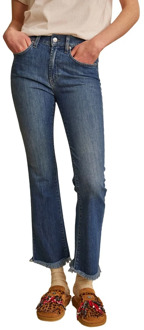 Blauwe Bootcut Jeans voor Dames Roy Roger's , Blue , Dames - W30