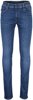 Blauwe Denim 5-Pocket Jeans Tramarossa , Blue , Heren - W35 L34,W32 L34,W33 L34