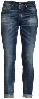 Blauwe Denim Jeans voor Heren Dondup , Blue , Heren - W35,W34,W30,W32,W38,W36,W31