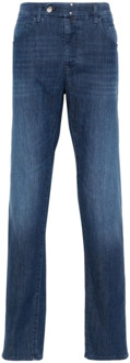 Blauwe Divisie Blauwe Jeans Incotex , Blue , Heren - W34,W31,W33,W32,W36,W38