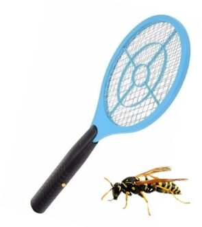 Blauwe elektrische wespenmepper/vliegenmepper