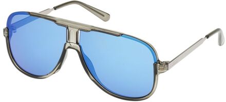 Blauwe Hars Zonnebril - maat