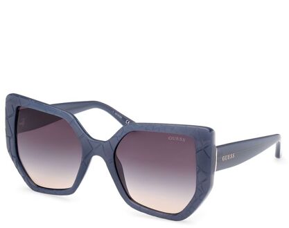 Blauwe Hars Zonnebril - maat