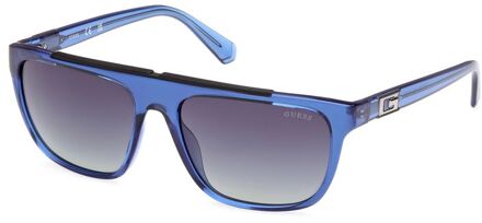 Blauwe Hars Zonnebril - One Size