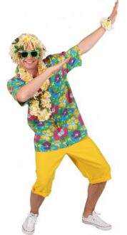 Blauwe hawaii overhemden S - Carnavalsblouses Multikleur