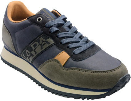 Blauwe Herensneakers F4Cosmos01/Syn Napapijri , Blue , Heren - 41 EU