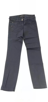 Blauwe Jeans met Franjes en Logo Jacob Cohën , Blue , Dames - W24,W25,W27,W26