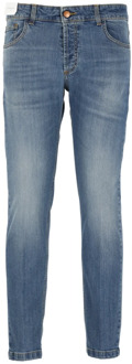 Blauwe Katoenen Jeans voor Mannen Entre amis , Blue , Heren - W31