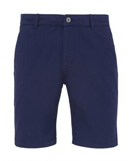 Blauwe katoenen korte broek voor heren 32 (S)