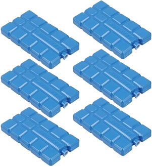 Blauwe Koelelementen 9x stuks 15 x 8 x 2 cm
