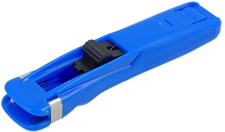 Blauwe Plastic Handheld Medium Size Snelle Clam Clip Dispenser