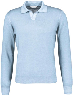 Blauwe Pullovers Gran Sasso , Blue , Heren - Xl,3Xl