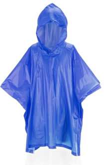 Blauwe regenponcho voor kids - Regenponcho's