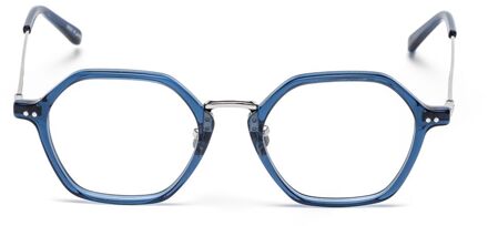 Blauwe RVS Monturen - One Size