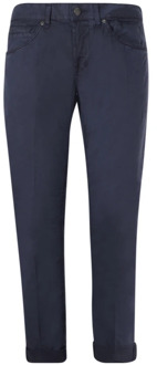 Blauwe Slim Fit Jeans Dondup , Blue , Heren - W33,W30,W34,W35,W31,W36