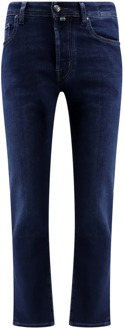 Blauwe Slim-fit Jeans voor Heren Jacob Cohën , Blue , Heren - W44,W42