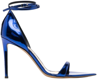 Blauwe spiegel effect puntige neus sandalen Alexandre Vauthier , Blue , Dames - 38 1/2 Eu,37 1/2 Eu,39 Eu,38 EU