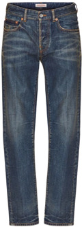 Blauwe Ss24 Heren Jeans Valentino Garavani , Blue , Heren - W33,W32,W30,W31,W29