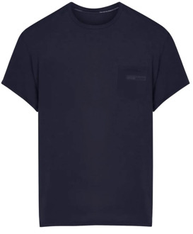 Blauwe T-shirt en Polo Collectie voor Heren RRD , Blue , Heren - Xl,L,M