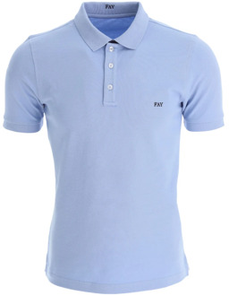 Blauwe T-shirts en Polos Fay , Blue , Heren - 2Xl,Xl,L,M