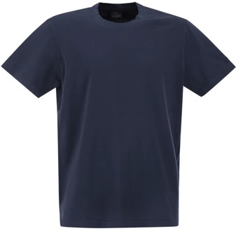 Blauwe T-shirts en Polos Paul & Shark , Blue , Heren - 2Xl,Xl,L,M