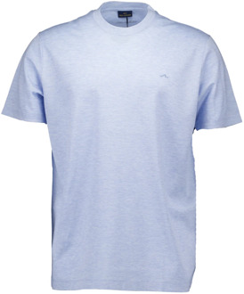 Blauwe T-shirts Silver Collection Paul & Shark , Blue , Heren - 2XL