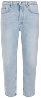 Blauwe Vintage Slim Fit Jeans Acne Studios , Blue , Heren - W31 L30
