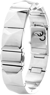 Blauwe Wijzerplaat Stalen Horloge Ct7357s01mac Zilver