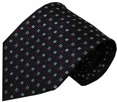 Blauwe zijden stropdas Olmo 01