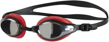 Blauwr Supreme Mirror Unisex Zwembril  - Rood - Maat One Size
