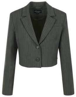 Blazer claire dessin Groen - XL