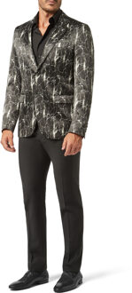 Blazer Zwart - 50 (Borst)