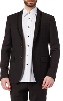 Blazer Zwart - 52 (Borst)