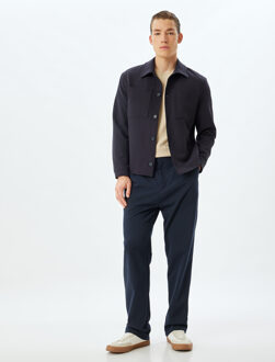 BLAZERS Normaal Overhemdkraag Blazer Navy
