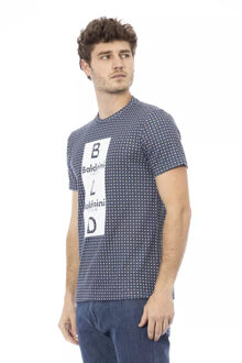Bld T-shirt Korte Mouwen Navy Donkerblauw
